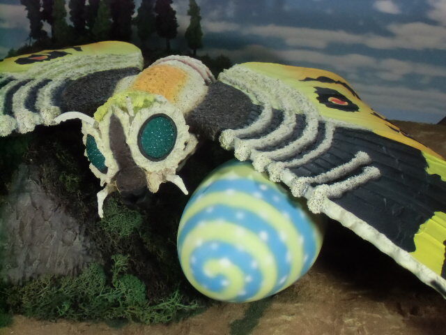 モスラ成虫1964～モスラ対ゴジラ～ 1／144ジオラマ製作記