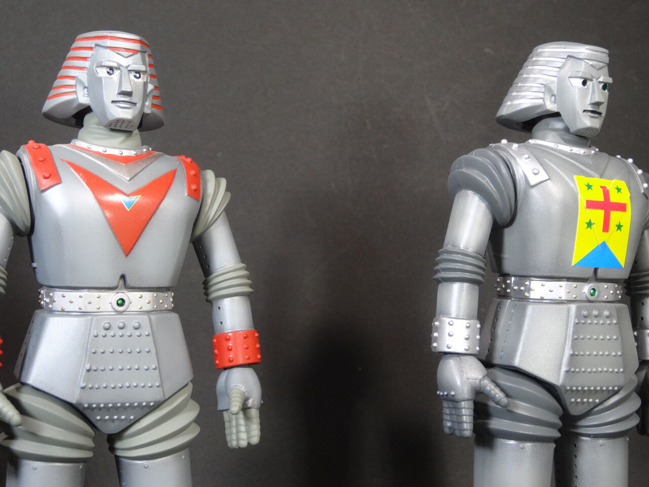 ジャイアントロボ＆GR-2＆カラミティ 1／144モデル自作完成品 : ミドリ