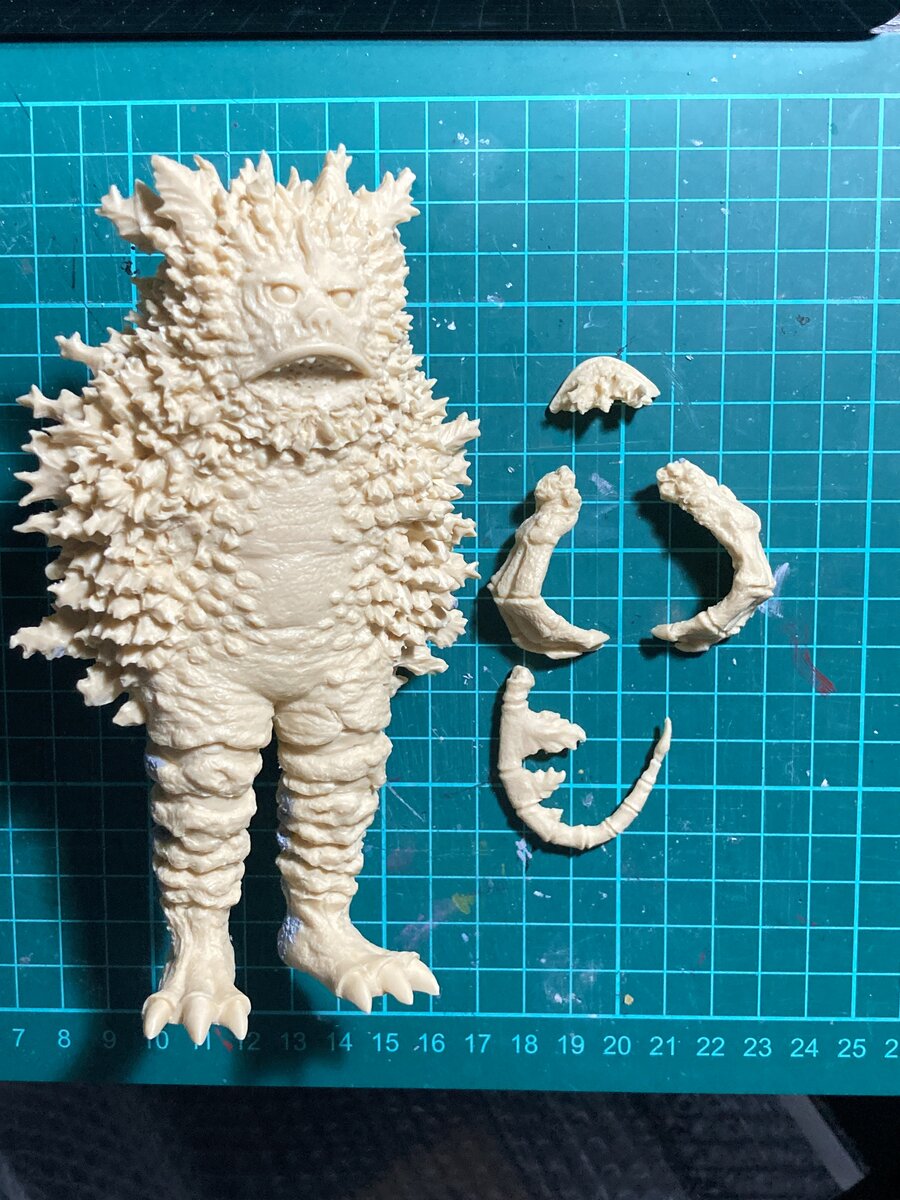 ワンフェス2024冬 戦利品【獣志道 ガラモン ガレージキット】制作記