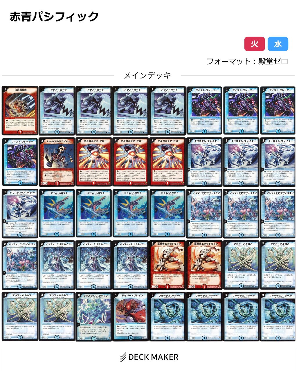 デュエル・マスターズ デュエマクラシック 旧枠デュエマ ガルド デッキ