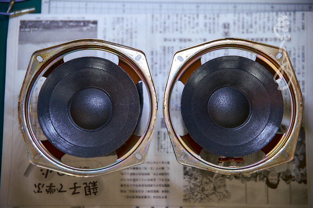 onkyo D-202Aエッジ交換 : 我楽音 響のCUT&TRY