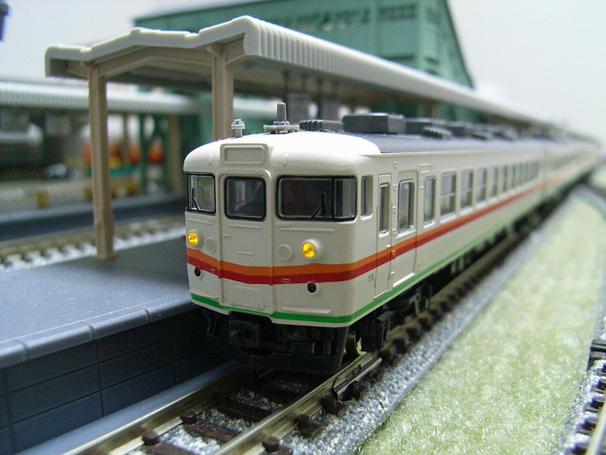 KATO 167系田町アコモタイプ4両セットのお手軽改造 : 帰ってきてしまっ