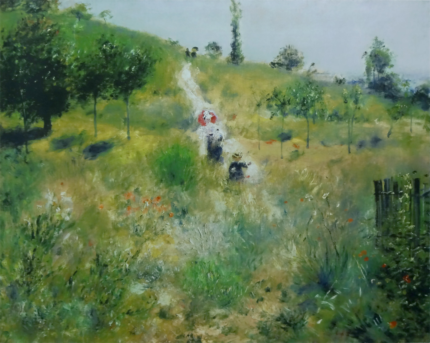 ルノワール作《草原の坂道》とモネの《ひなげし》｜バラ色のマロニエ