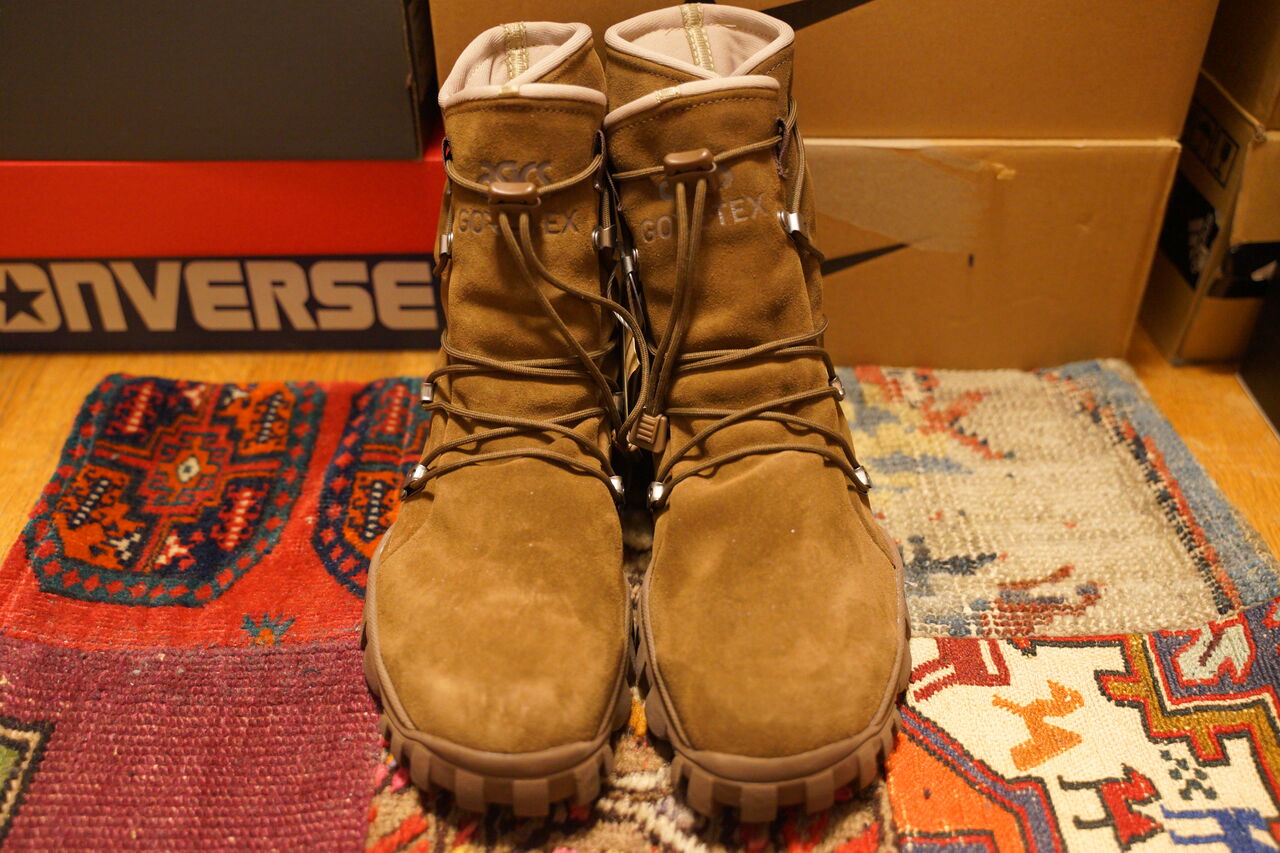 レビュー】ノンネイティブ×アシックス ゲルイエティ ブラウンストーム