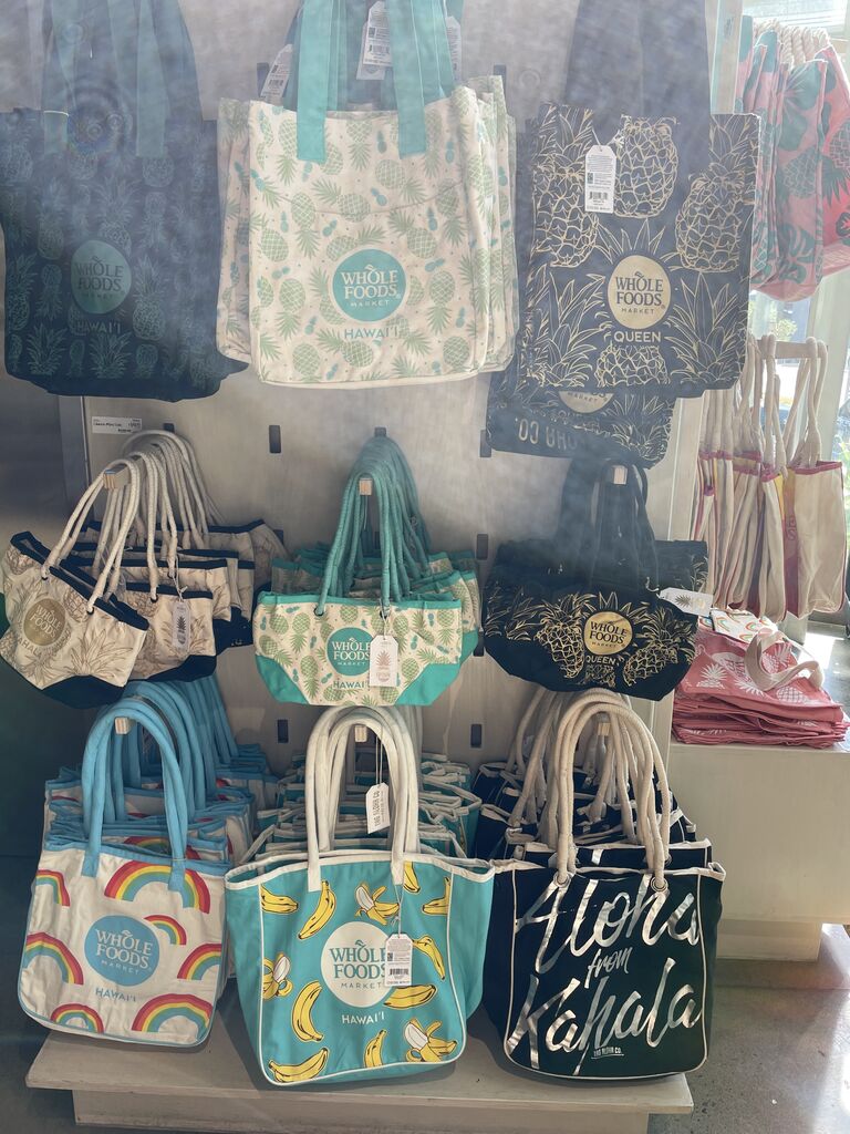 ホールフーズ】2023夏エコバッグ全部撮ってきた！【ハワイ土産
