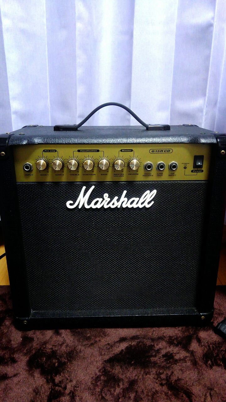 Marshall届く : 40代から再び始めるオッサンギター ～安ギター奮闘記～