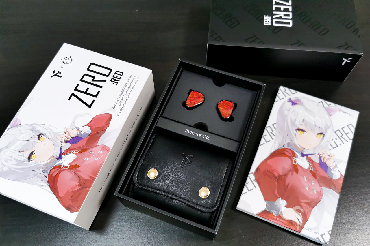 TRUTHEAR x Crinacle ZERO:RED」 人気2DDモデルの別チューニング仕様