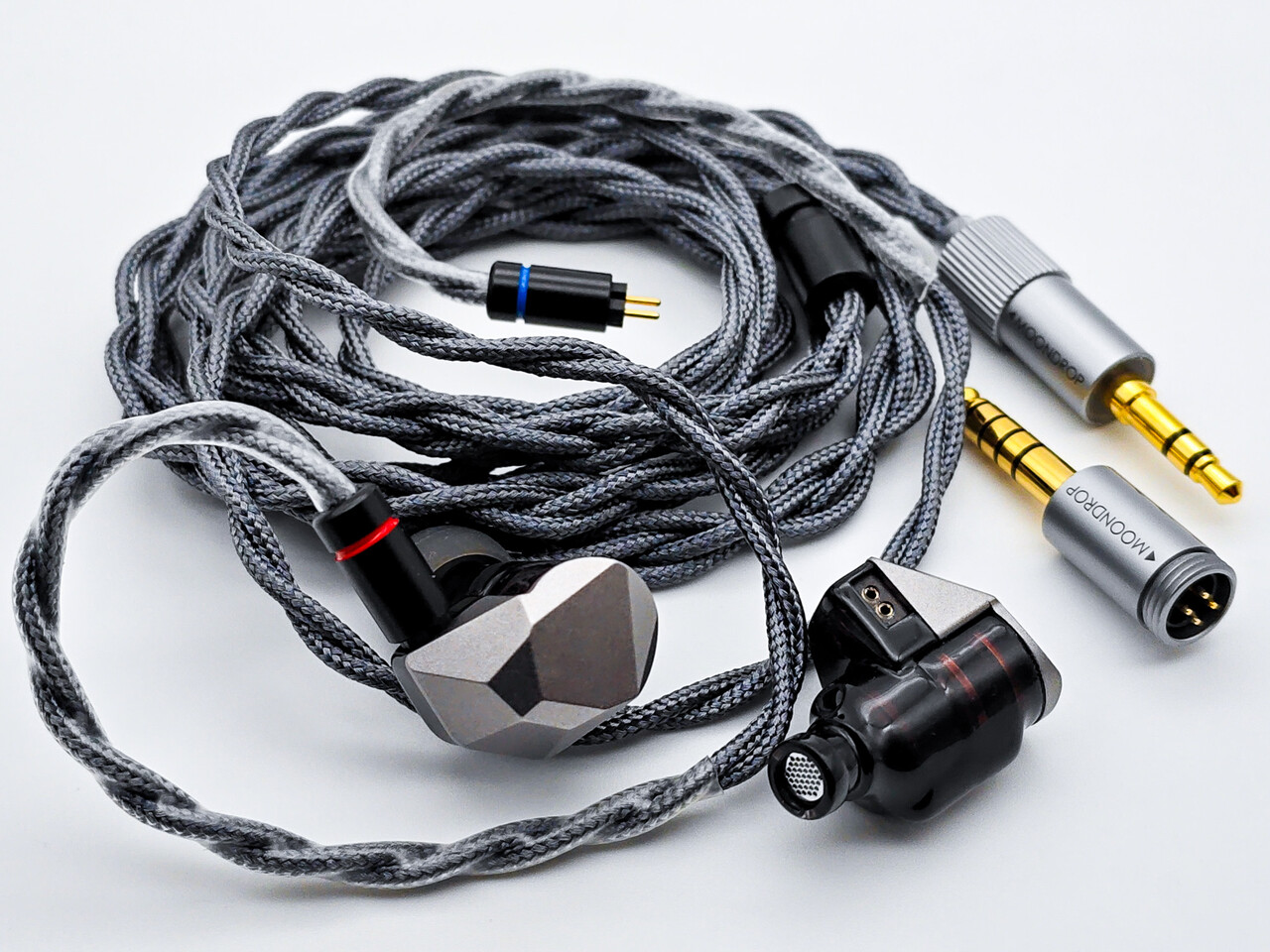 水月雨 (MOONDROP) S8 ＋ final シルバーコートケーブル 水月雨