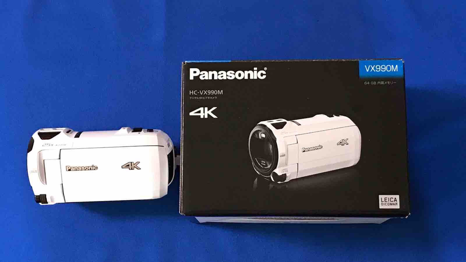 レビュー】4Kなのにコンパクトなビデオカメラ：HC-VX990 Panasonic