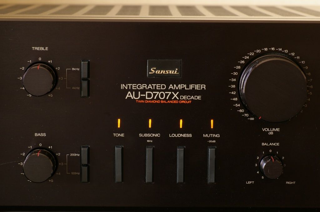 サンスイ AU-D707X DECADE のレストア : レストアの杜