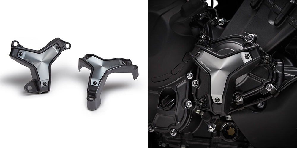 MT-09 SPにサイドプロテクターを付けた : Salaryman C3