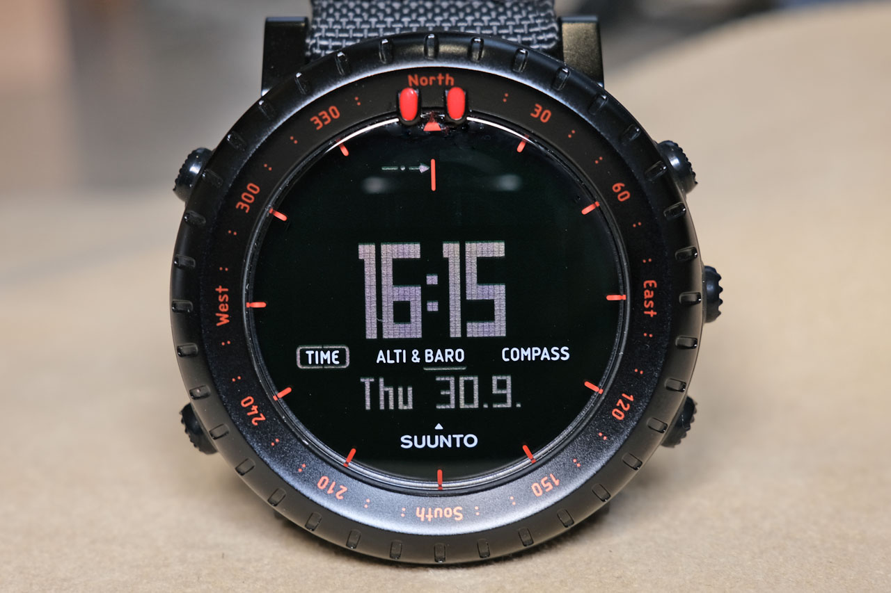 SUUNTO CORE BLACK RED : Salaryman C3