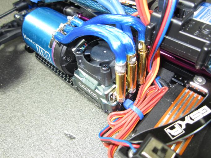 SANWA SUPER VORTEX ZERO搭載完了 : 痛車RC製作所 BadLegFactory