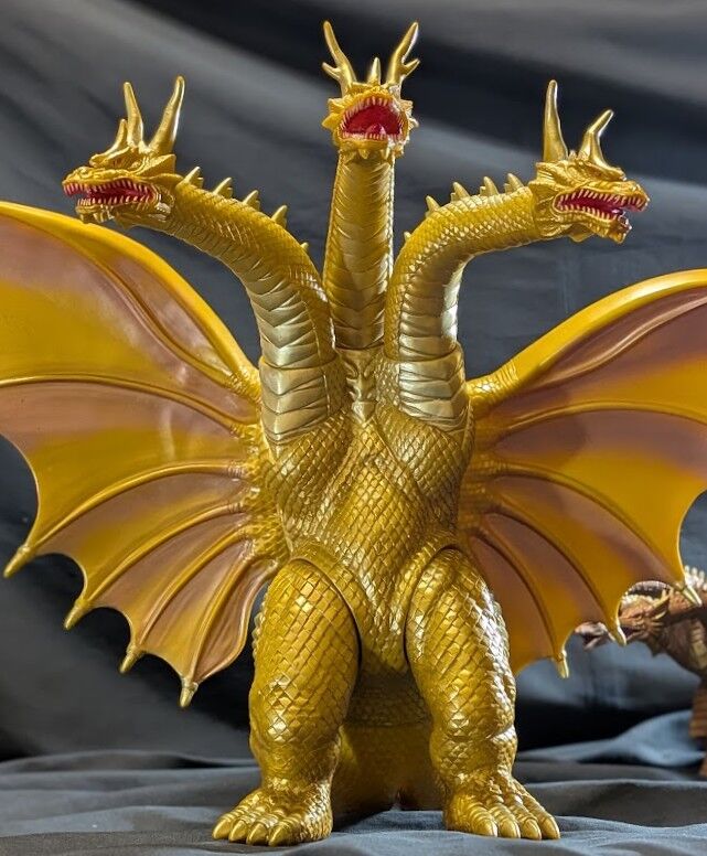 キングギドラ＆白亜紀ギドラ「平成モスラ3」登場怪獣（バンダイ