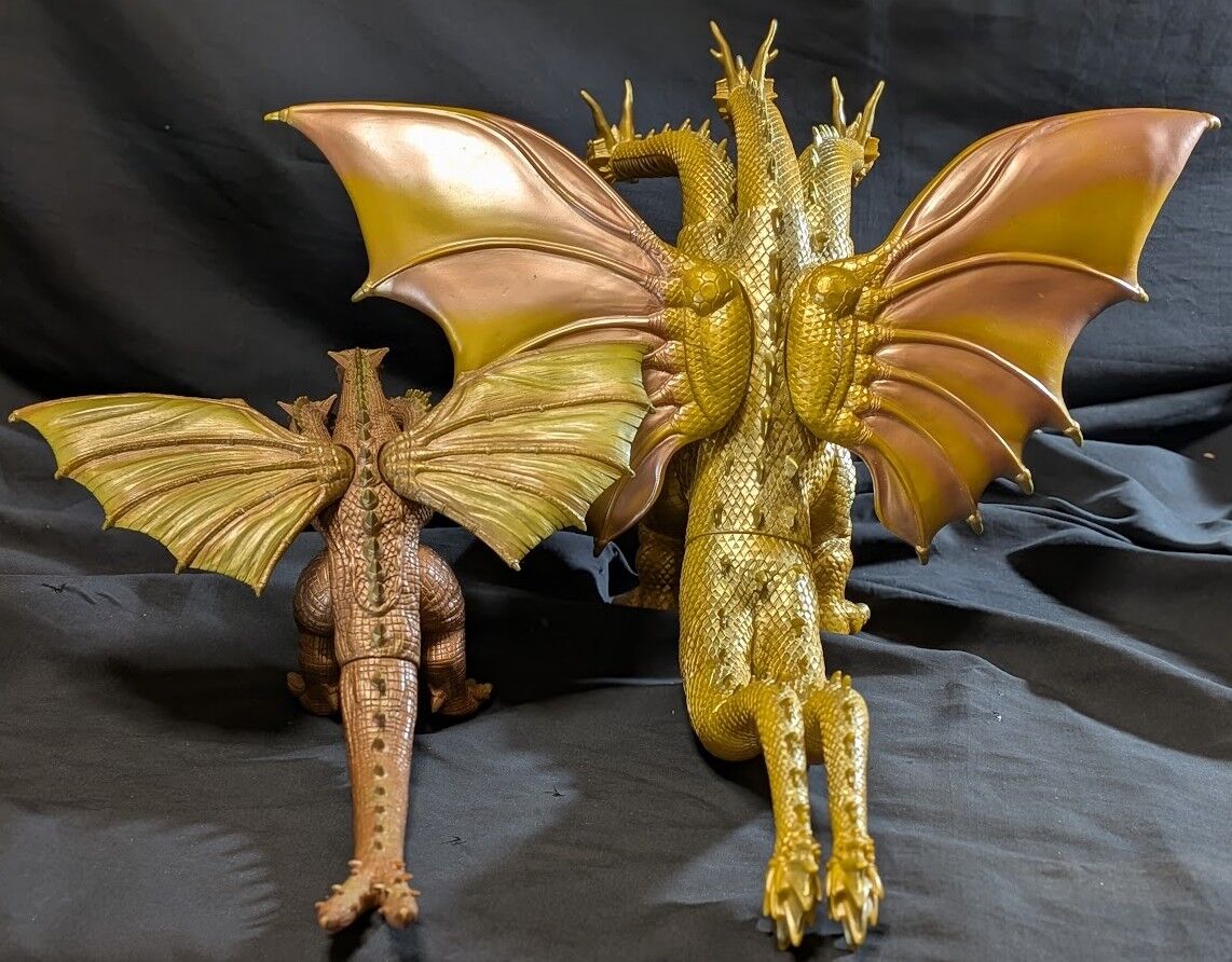 キングギドラ＆白亜紀ギドラ「平成モスラ3」登場怪獣（バンダイ