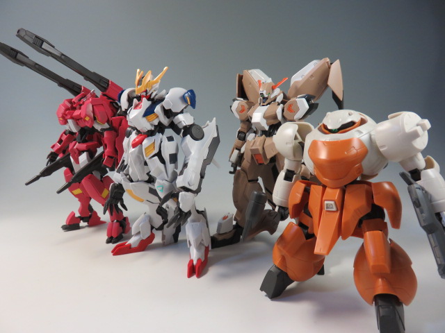 HGIBO 鉄華団コンプリートセット レビュー : デンデロの消失