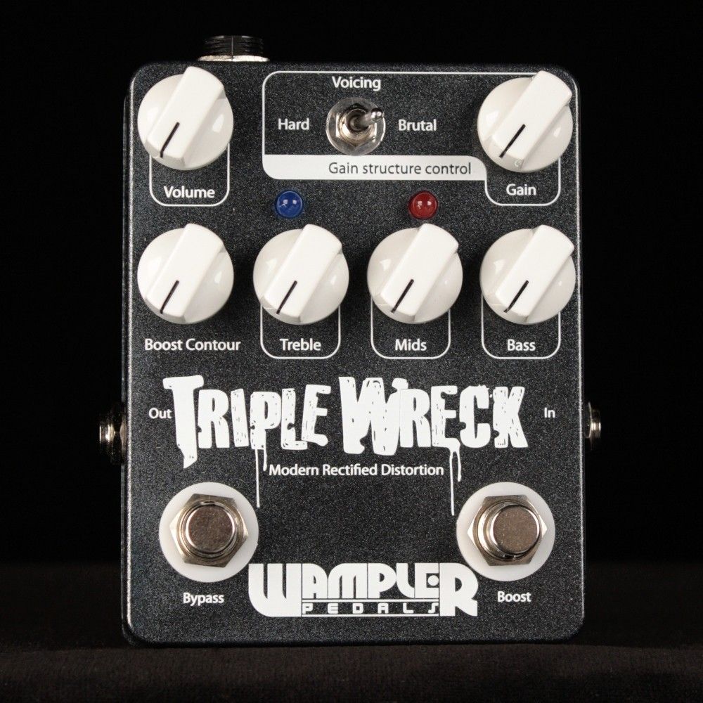 Triple Wreck/Wampler Pedals : 鋼鉄野郎の六弦研究