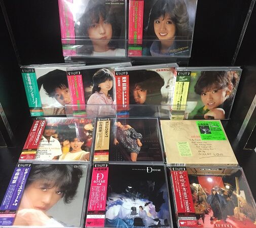 中森明菜 / デビュー40周年記念盤・復刻シリーズCDが中古でまとめて