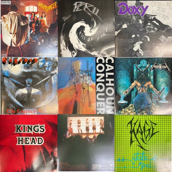 ハードロック ヘヴィメタルの廃盤・レア盤CD一挙20点以上入荷しました