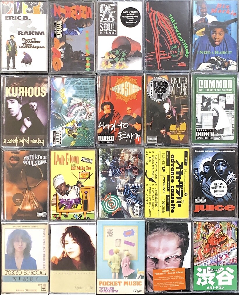 廃盤セール】ヒップホップ / J-POP 廃盤ミュージックテープ・セール 12