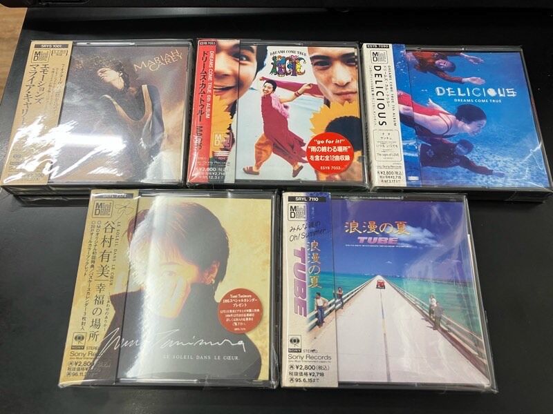 MD(Mini Disc) マライアキャリー､ドリカムなど入荷しました！ : CD