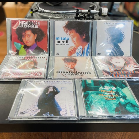 10/21(土)【中古JPOP/CD・DVD】渡辺美里 映像作品DVDまとめて入荷しま