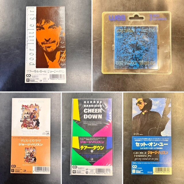 英国ジェネシス出版 豪華本＋CD ジョージ・ハリスン直筆サイン入り写真