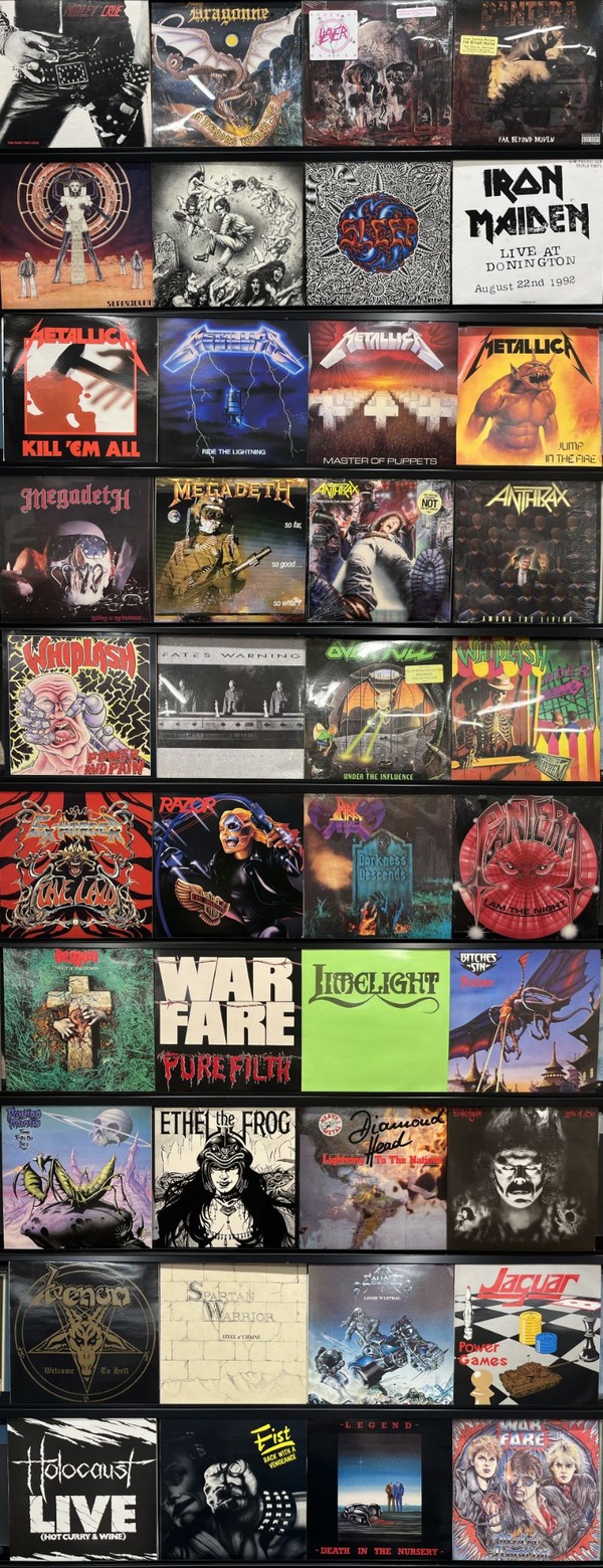 オンライン出品致しました。→8/4(日)HARD ROCK/HEAVY METAL廃盤