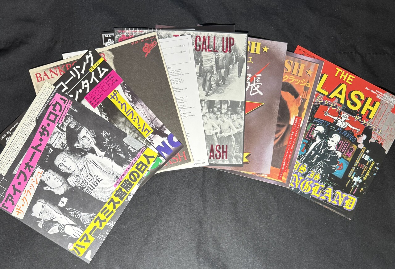 中古PUNK レコード】 CLASH 7インチBOX が入荷いたしました！ : CD