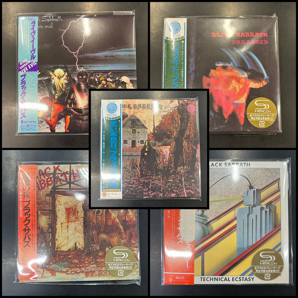 我らのオジー】Black Sabbath 廃盤紙ジャケ【ありがとう】 : CD