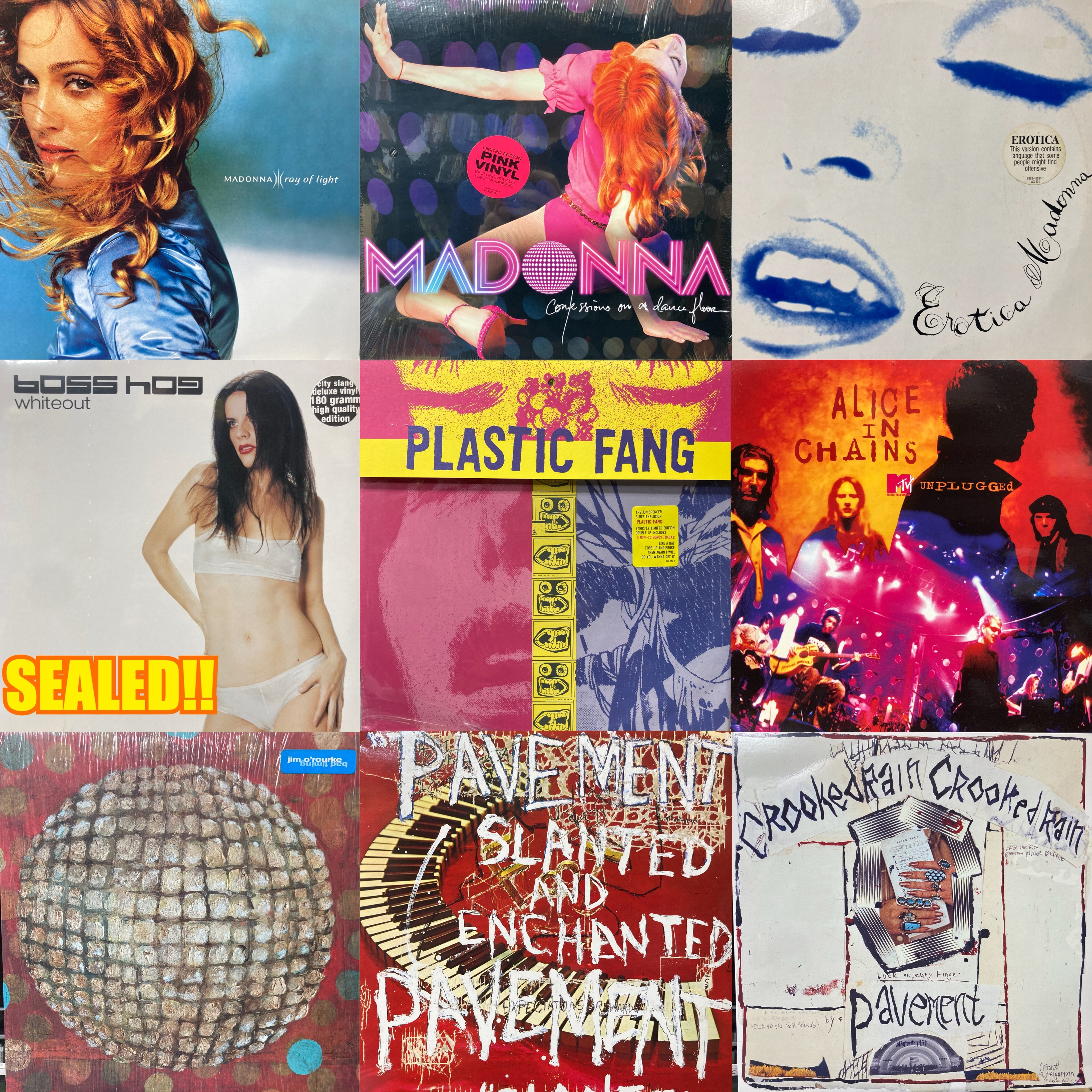 オンライン出品しました！7/20(土)インディ/オルタナティブ廃盤