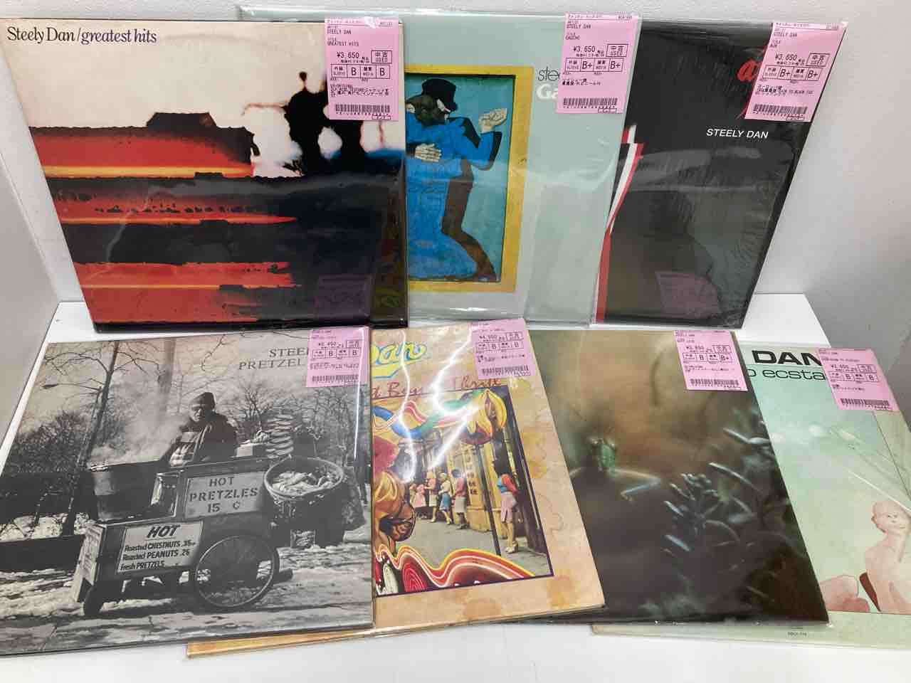 スティーリーダン、ヴァンモリソンなど 60,70年代ロック 中古レコード