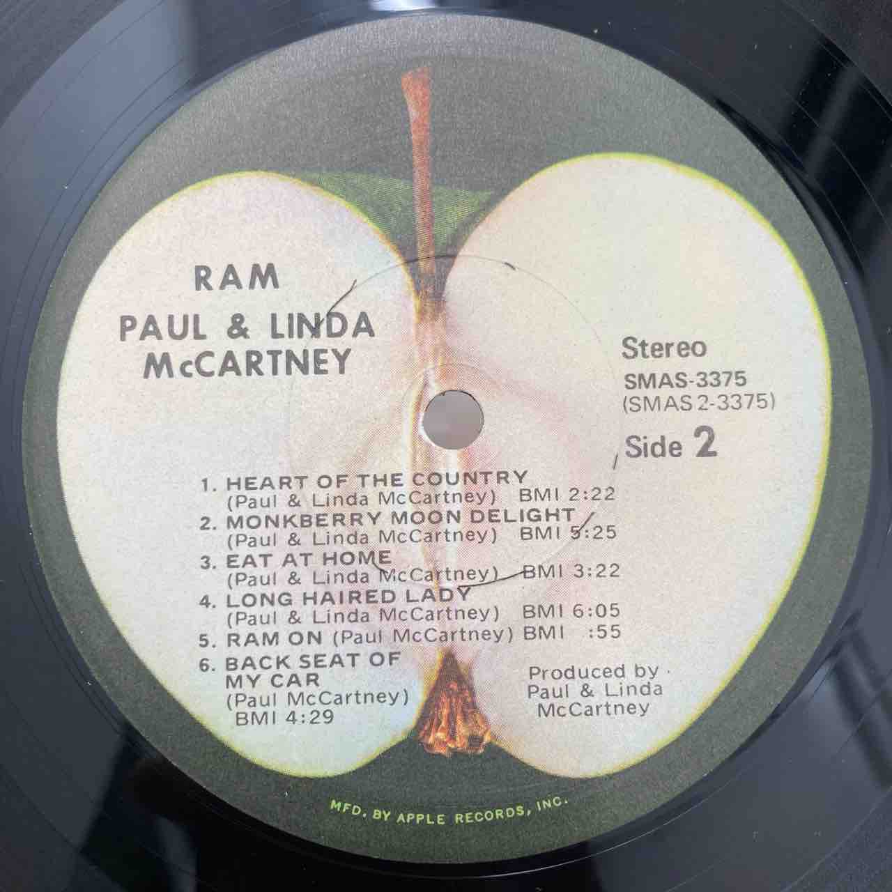ポール・マッカートニー「RAM」USオリジナル 希少