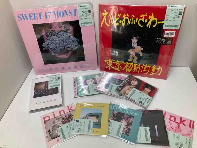 東京初期微動の中古LP＆CD＆DVDがまとめて入荷いたしました