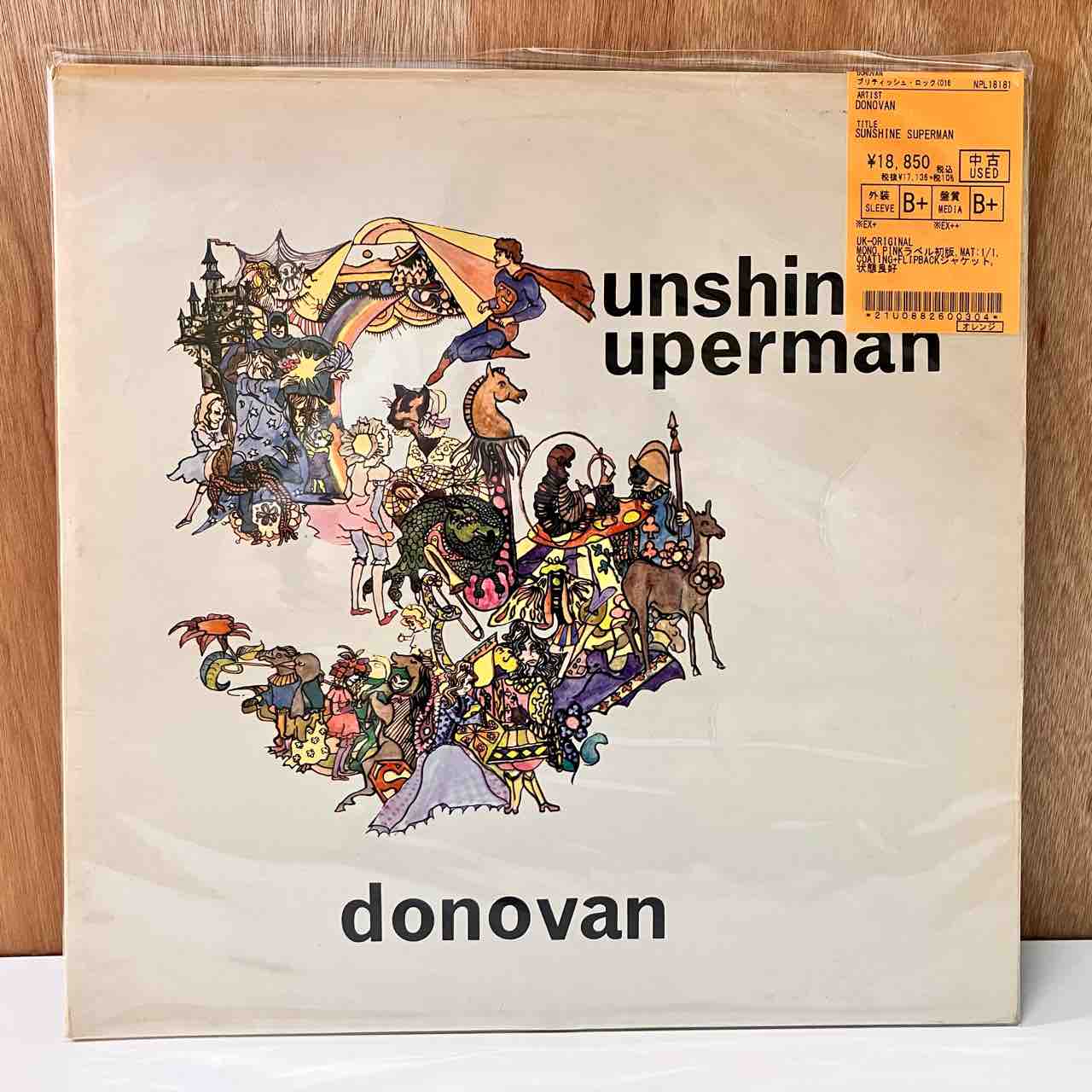 FACES」「DONOVAN」「DR. FEELGOOD」他 ロック新着廃盤レコード入荷