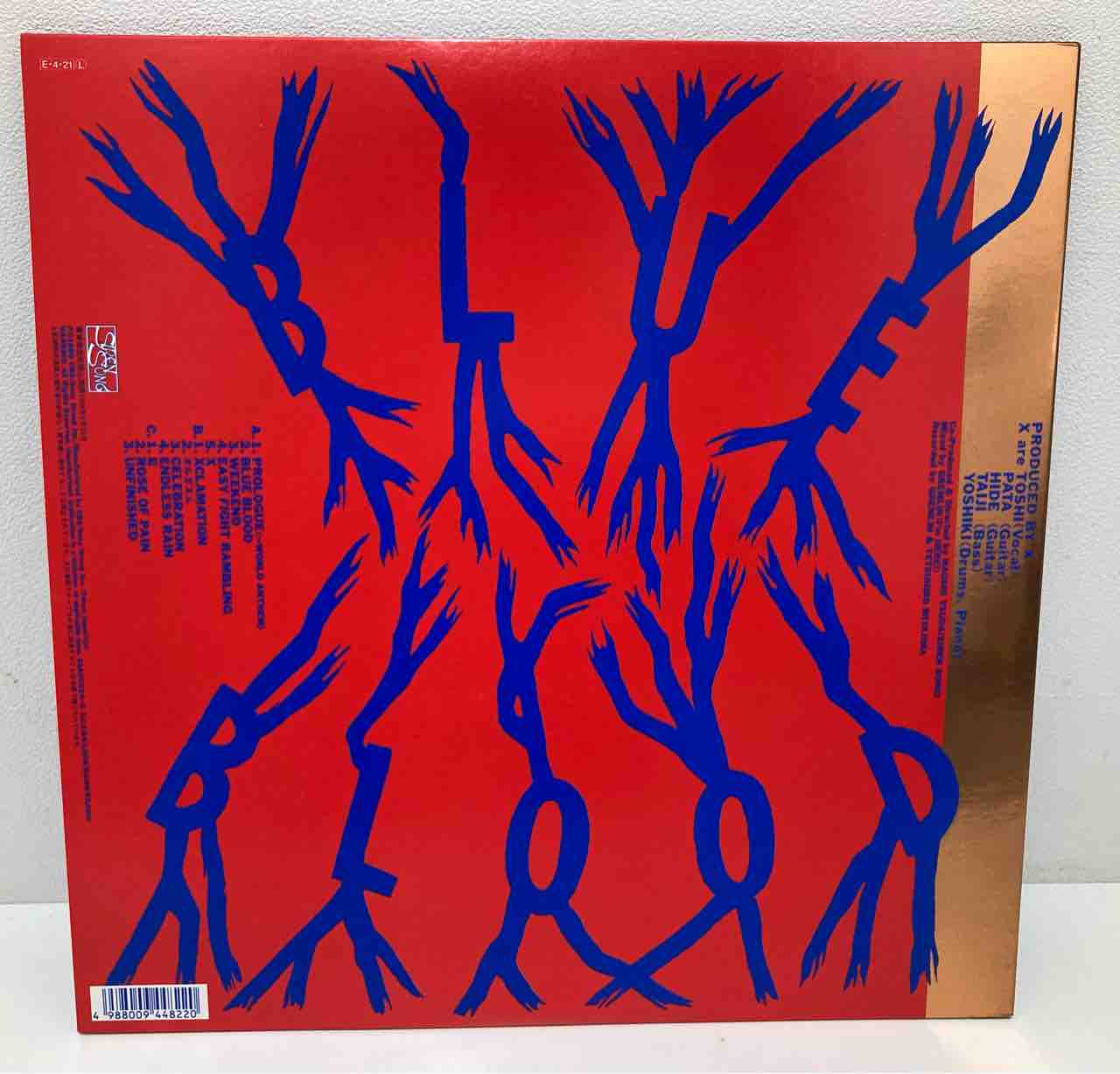 当時受注生産のみで販売された幻の[X]のメジャーデビューアルバム