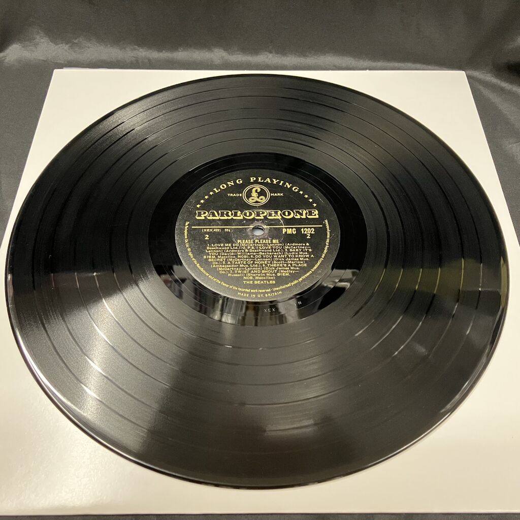 4/30(日) ビートルズ廃盤レコードセール PLEASE PLEASE ME ゴールド