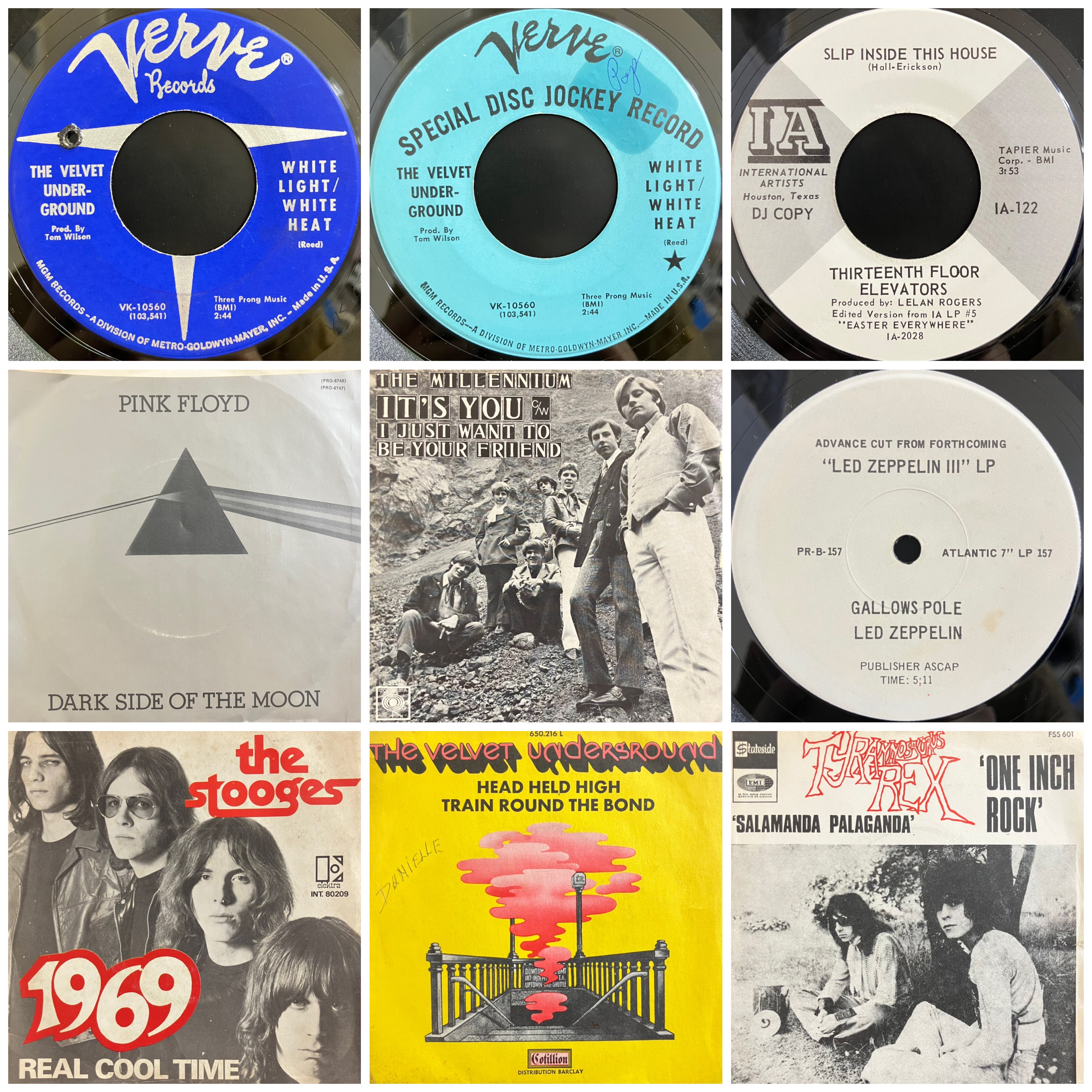 □8/23(土)「ロック 7inchシングル廃盤セール 」通販ボタン付きで価格