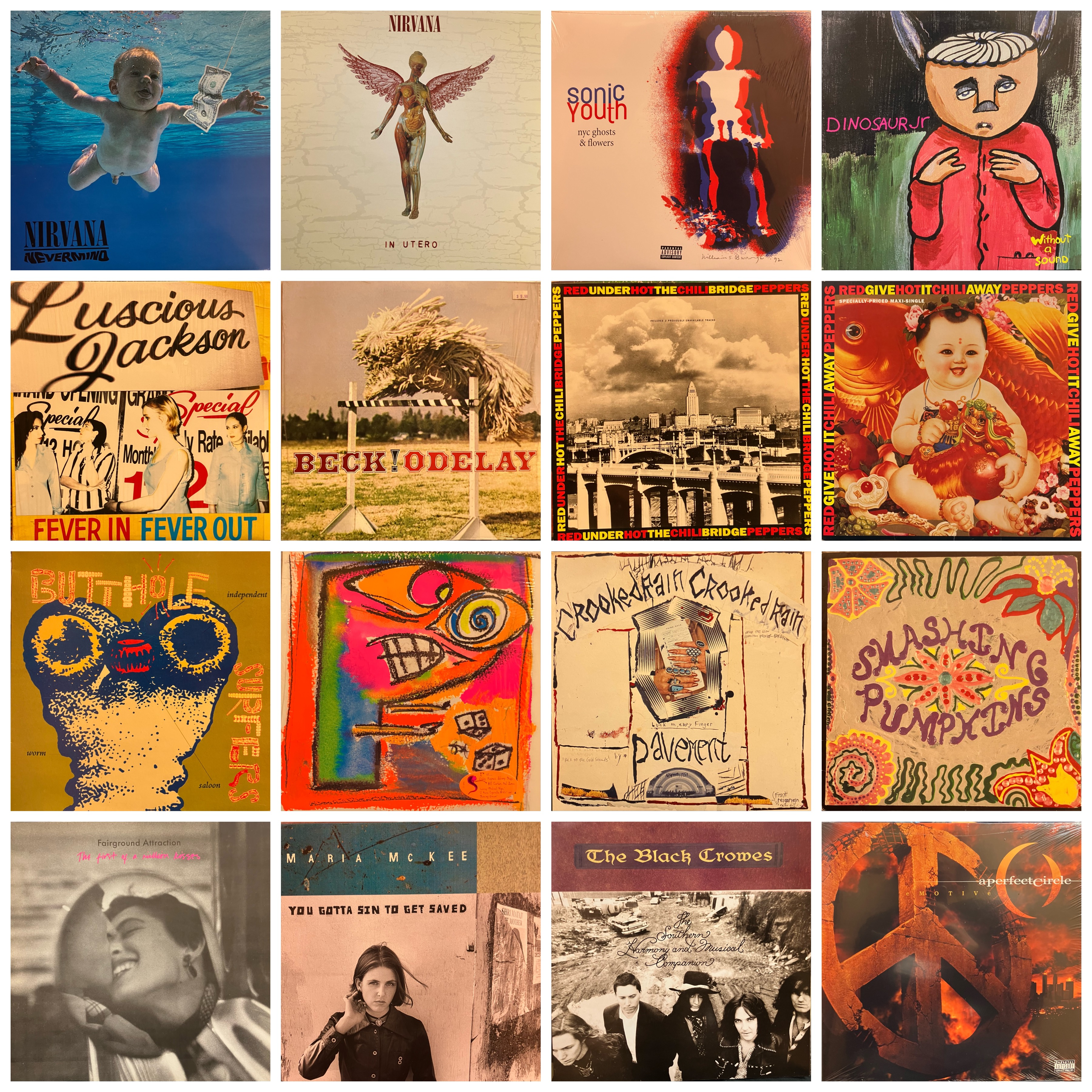 9/25(水)【中古レコード】INDIE～ALTERNATIVE ROCK新着、90's US系中心