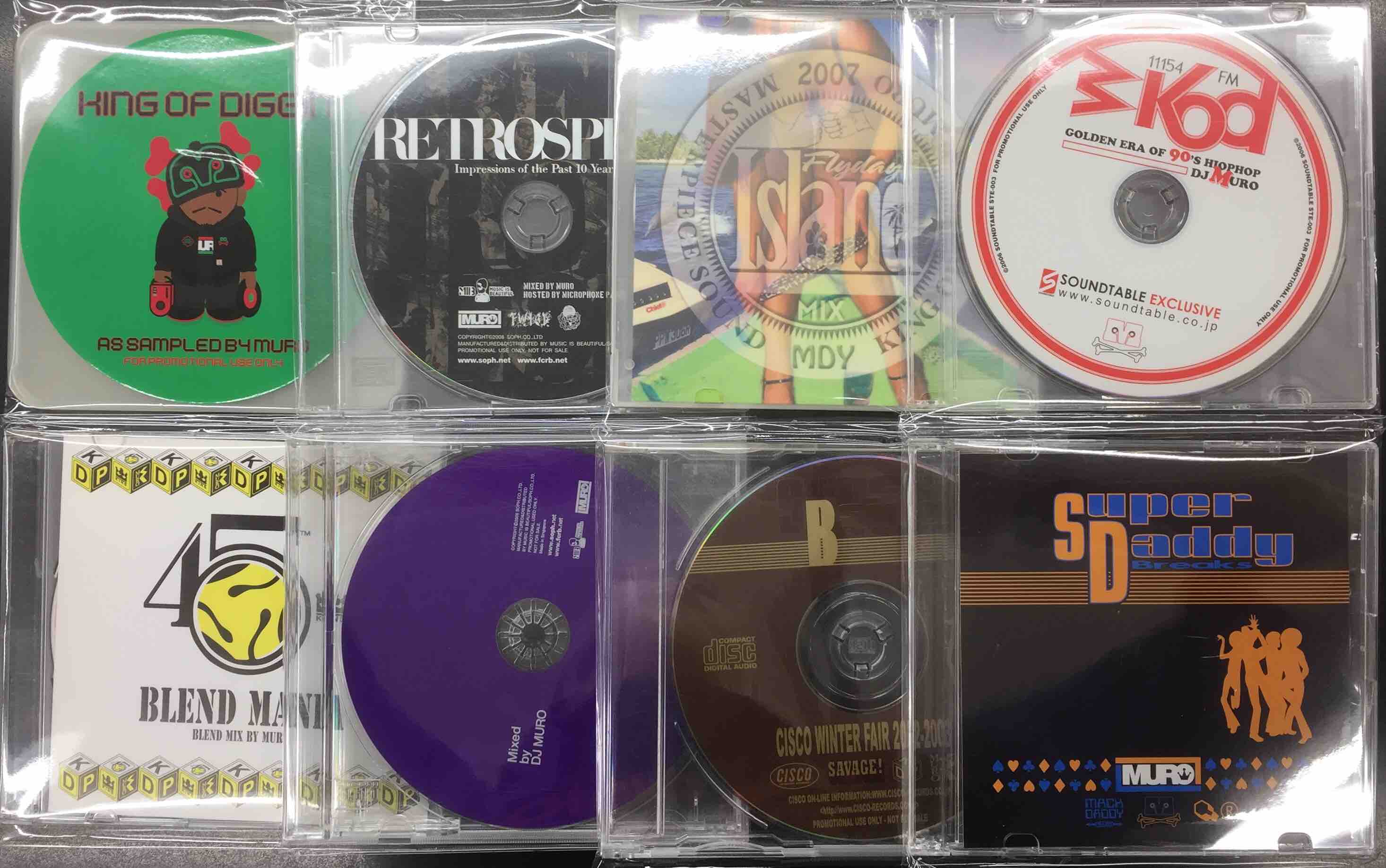 DJ MURO、DJ吉沢DYNAMITE.JPなど激レア作品から人気シリーズのものまで