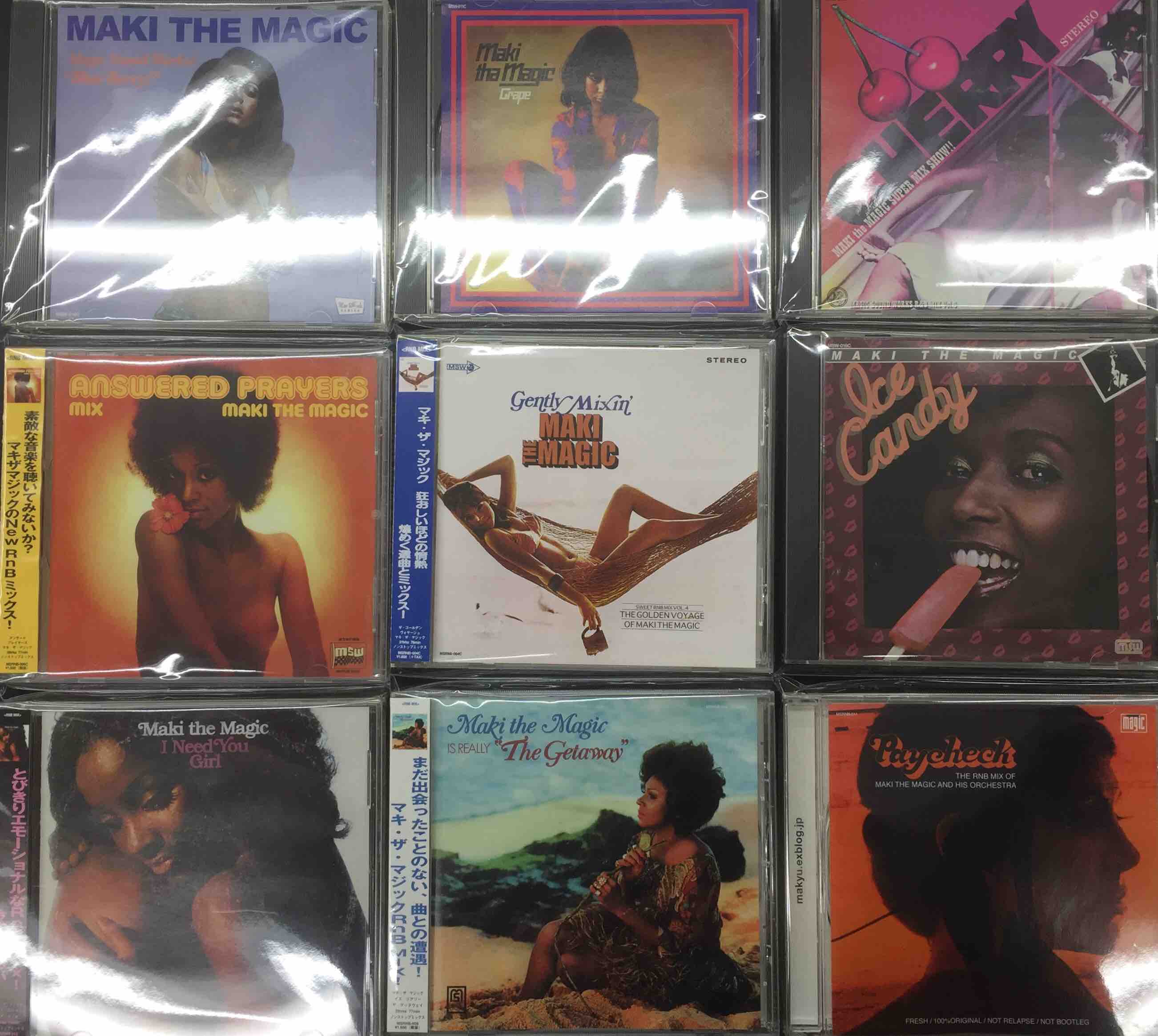 MAKI THE MAGICをはじめとした、USED MIXCDを70枚オーバーで入荷いたし