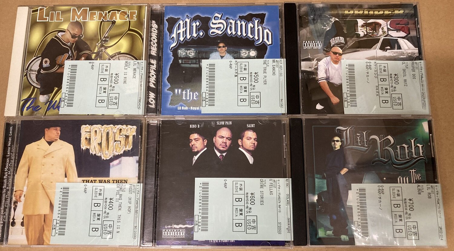 GANGSTA RAP/CHICANO RAP新着中古CD約200枚出しました!! : ディスク
