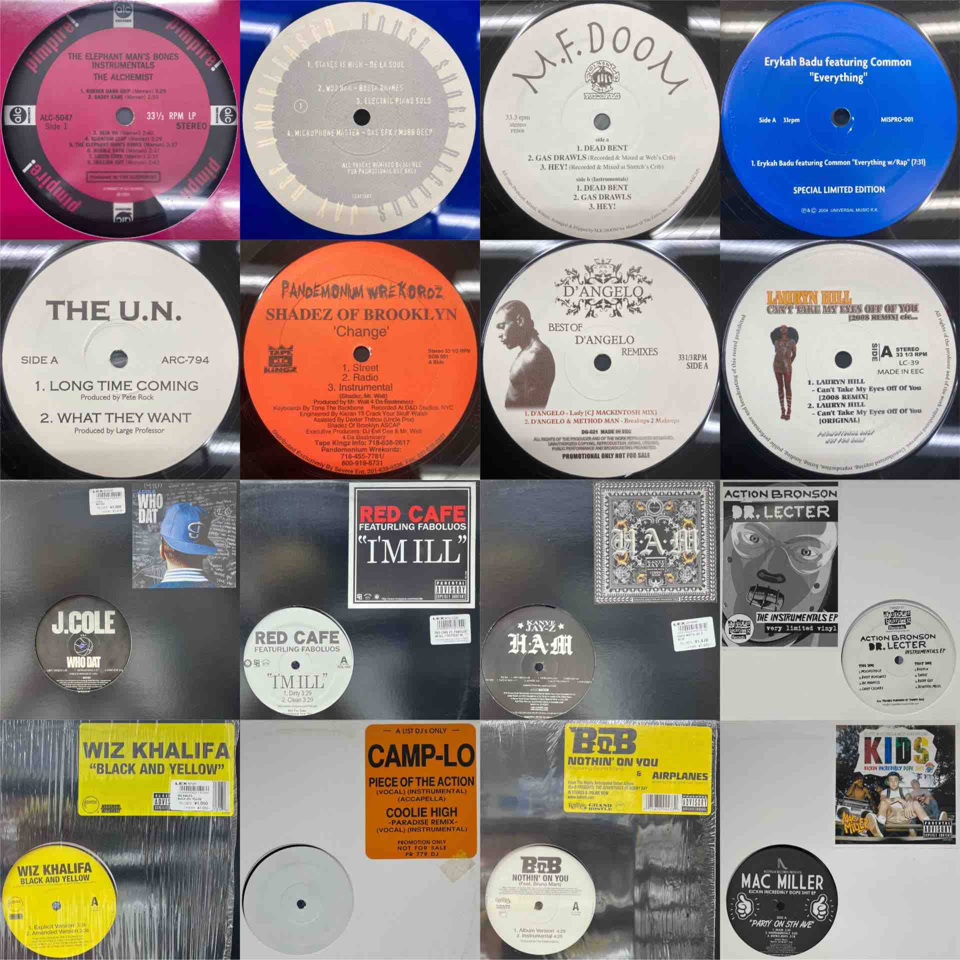 HIPHOP,R&Bの近年作から90年代の12インチレコードが入荷しました