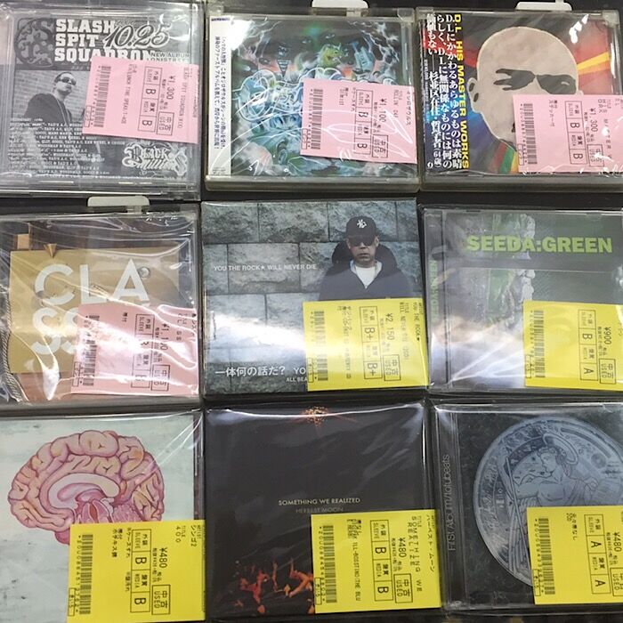 5/6 (土) JAPANESE HIP HOP / MIX USED CD 新着入荷情報 : ディスク