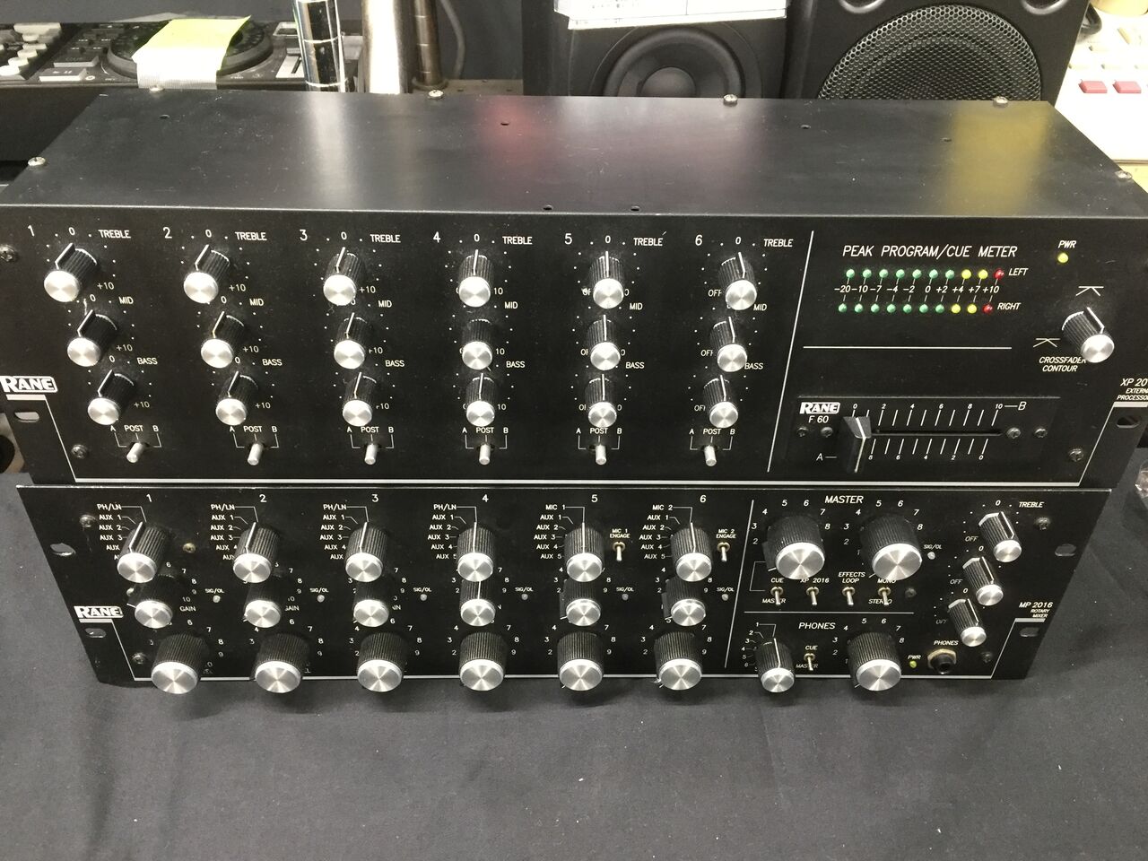RANEからロータリーDJミキサー MP2016 & XP2016がUSED 機材にてセット