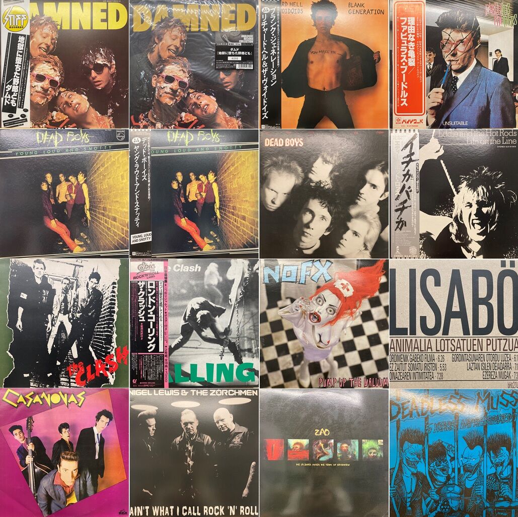 価格入りリスト更新！】9/2(土)『PUNK廃盤アナログセール