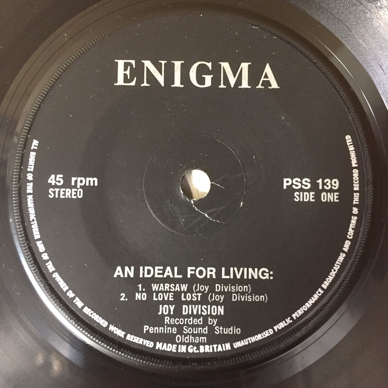 12/16(土) JOY DIVISION/NEW ORDER廃盤レコードセール : ディスク