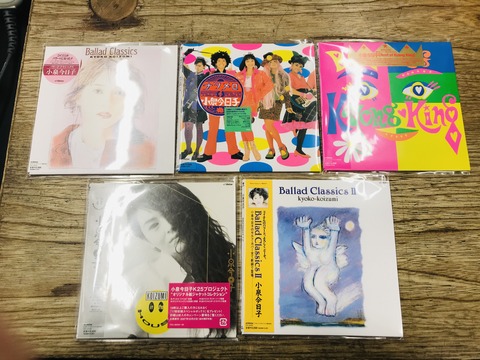 小泉今日子 紙ジャケCDまとめて入荷 : ディスクユニオンシネマ館