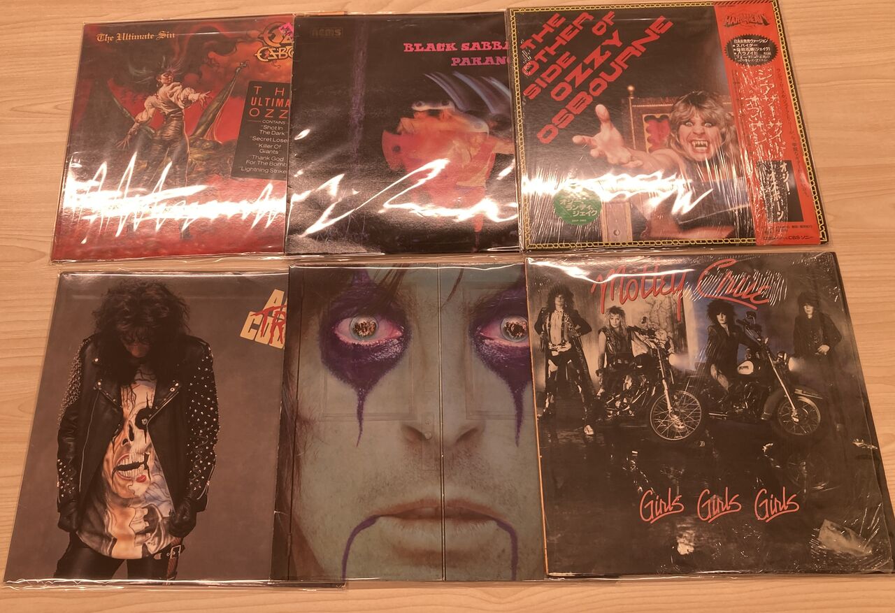 10/17(木)HARD ROCK、HEAVY METAL中古レコード入荷しましたっ