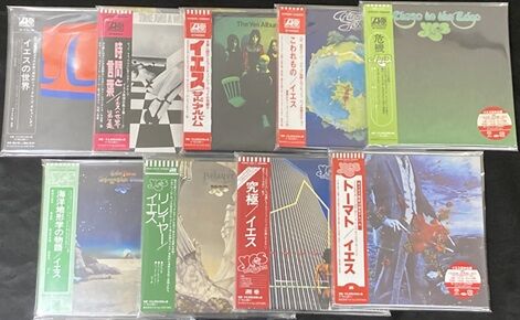 1/29(水)プログレ 7インチサイズ紙ジャケの中古CDまとまって入荷